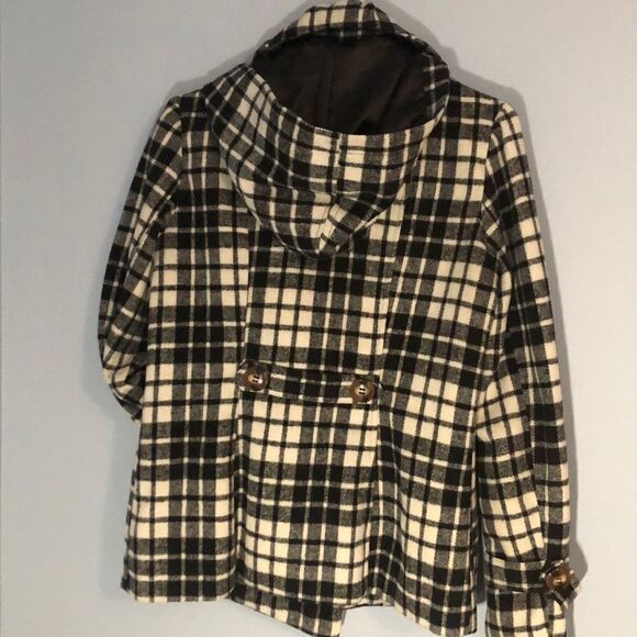 Pink Envelope Med Button Up Jacket w/Hood - Picture 6 of 6